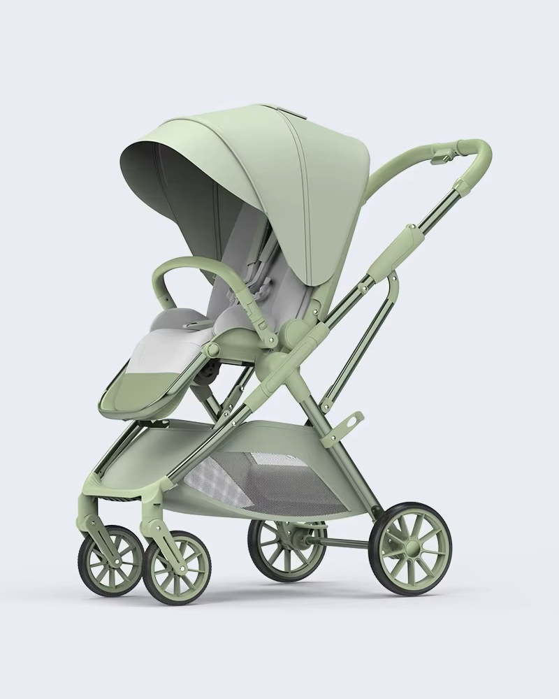 Alternative view of Lightweight Stroller Portable Two-Way Baby Pushchair – Compact Fold, Customizable for Easy Travel