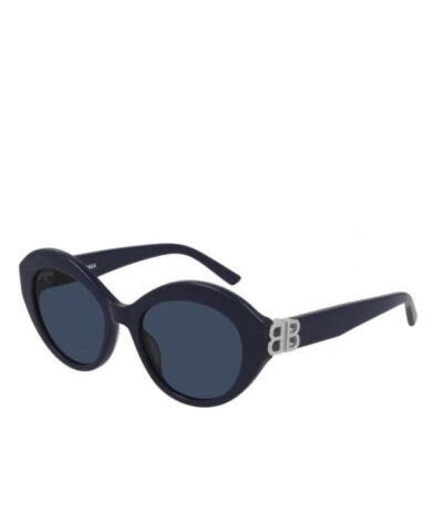 Balenciaga BB0133 S 004 BlueSilver Sunglasses 20236829 2