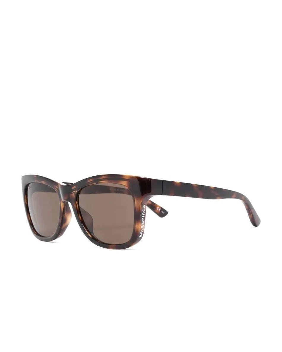 Alternative view of Balenciaga Brown Side D-Frame 0151S Sunglasses