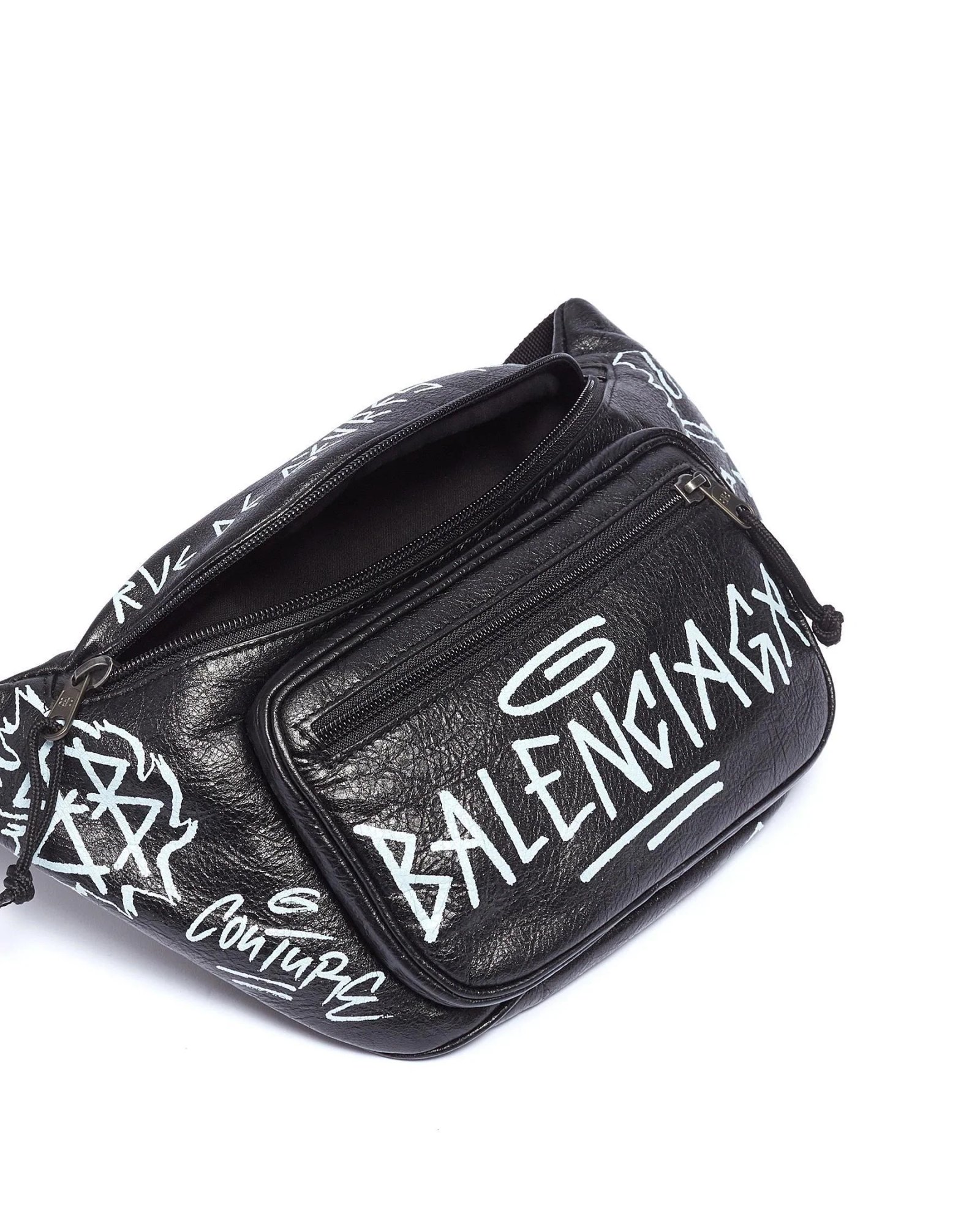 Alternative view of Balenciaga Graffiti Explorer Belt Bag Leather Medium