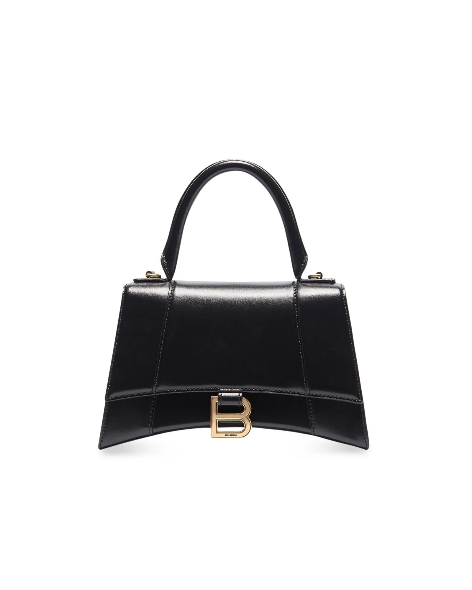 Balenciaga Hourglass Small Handbag in black-20239156