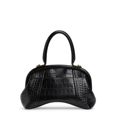 Balenciaga Small Editor Embossed Leather Bag In Black 20243119 3