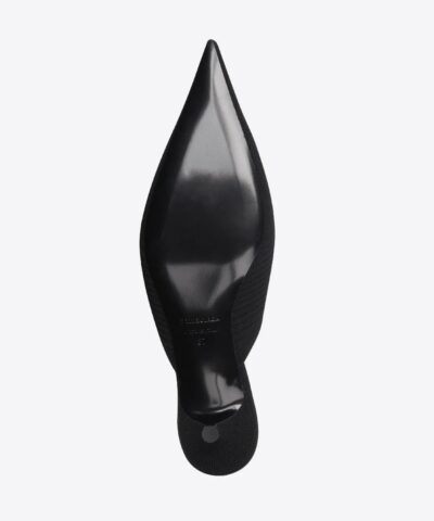Balenciaga Womens Black Knife 2.0 40mm Mule 20243696 2