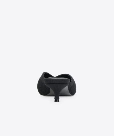 Balenciaga Womens Black Knife 2.0 40mm Mule 20243696 3