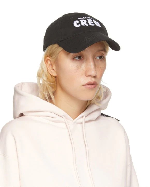 Alternative view of Balenciaga Women's Crew Embroidered Logo Cap