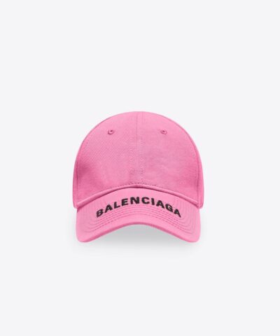 Balenciaga Womens Logo Cap in pink 20241030 1