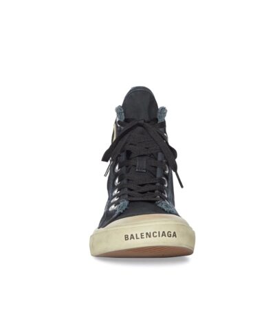 Balenciaga Womens Paris High Top Sneaker In Black 20240056 3