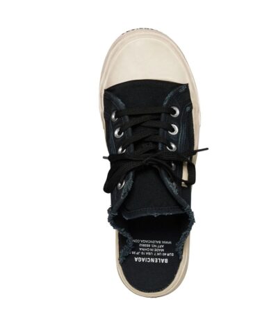 Balenciaga Womens Paris Sneaker Mule In Black 20240074 6
