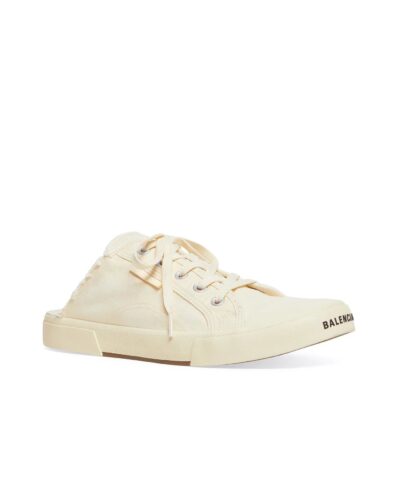 Balenciaga Womens Paris Sneaker Mule In Off White 20240092 1