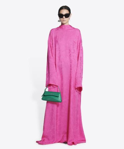 Balenciaga XX Small Flap Bag Crocodile Embossed in Green 20240997 1