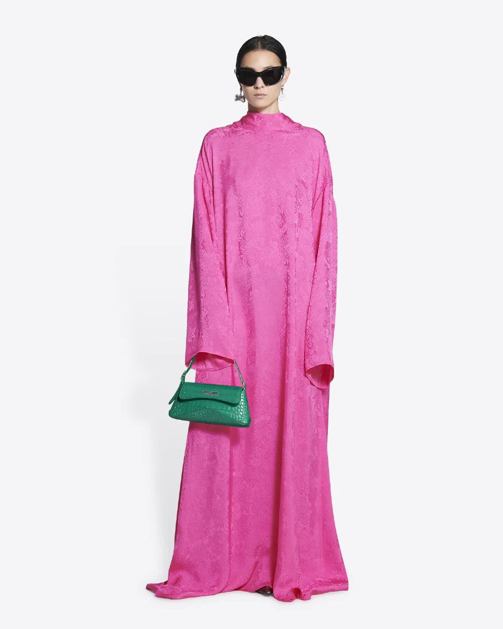 Alternative view of Balenciaga XX Small Flap Bag Crocodile Embossed in Green