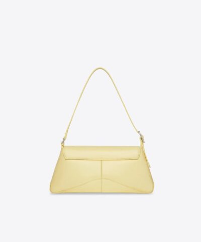 Balenciaga XX Small Flap Bag in Light Yellow Box Calfskin 20240973 2
