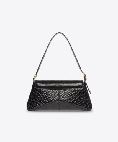 Balenciaga XX Small Flap Crocodile Embossed Shoulder Bag 20241005 3