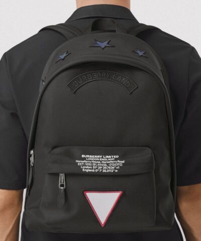 Burberry Badge Applique Backpack 20241414 1