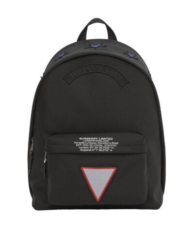 Burberry Badge Appliqué Backpack-20241414