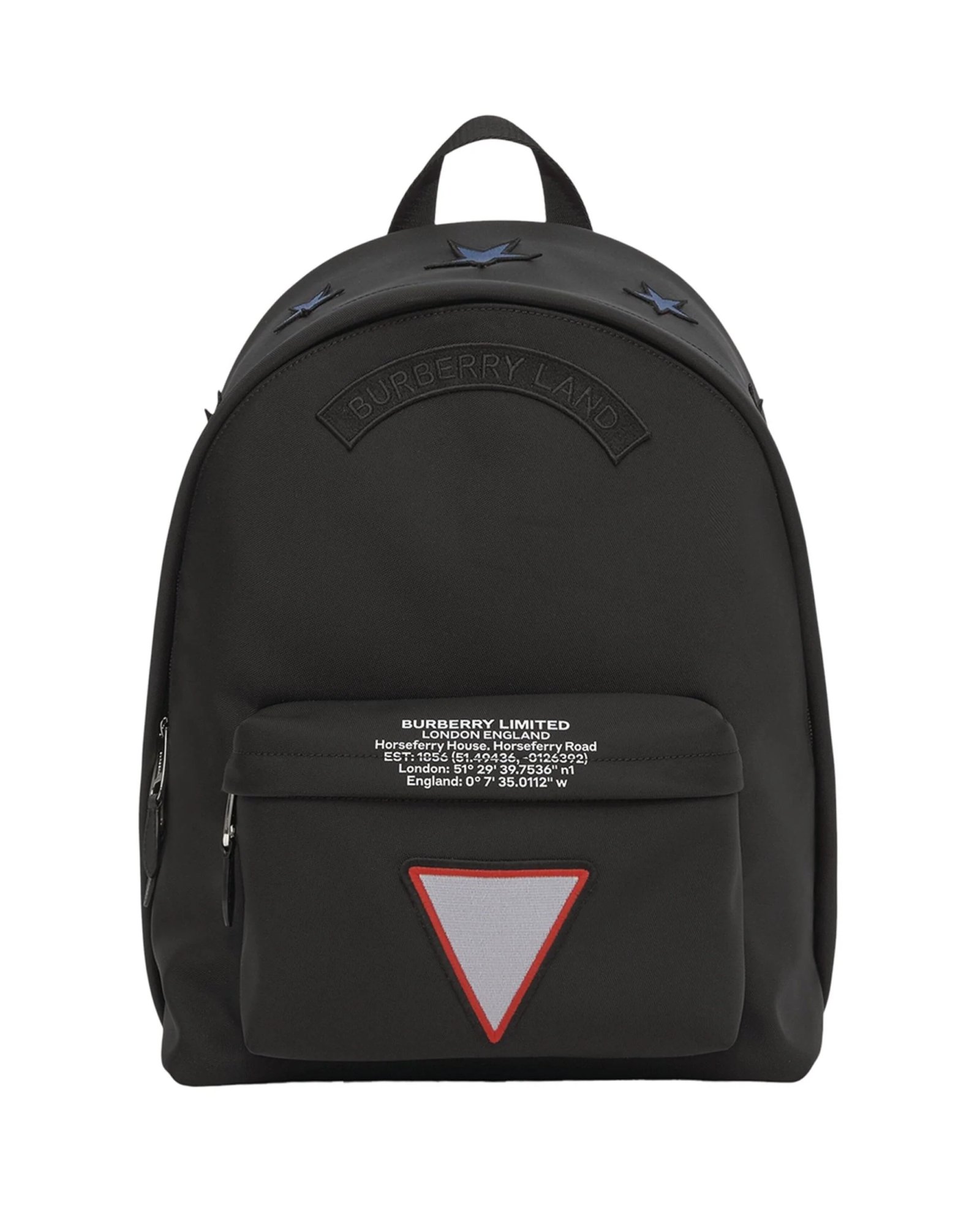 Burberry Badge Appliqué Backpack-20241414