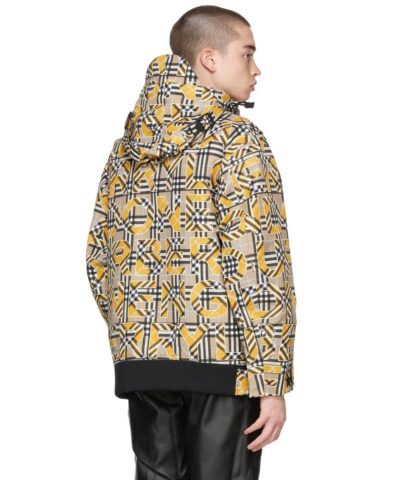 Burberry Beige Yellow Vintage Check Logo Jacket 20246806 3
