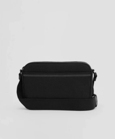 Burberry Black Horseferry Print Nylon Crossbody Bag 20239575 3