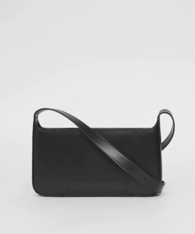 Alternative view of Burberry Black Leather TB Shoulder Bag