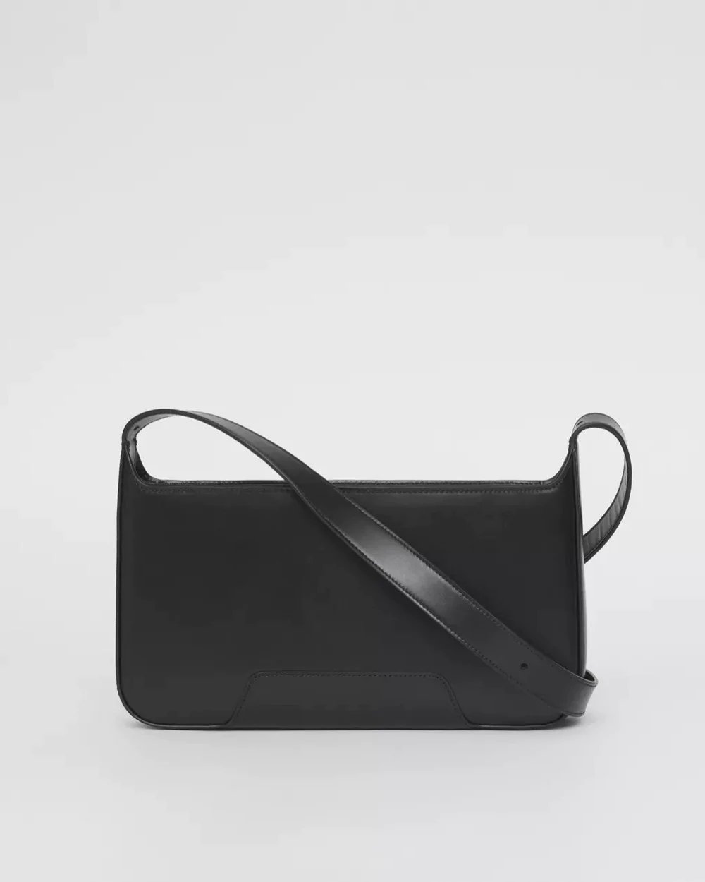 Alternative view of Burberry Black Leather TB Shoulder Bag