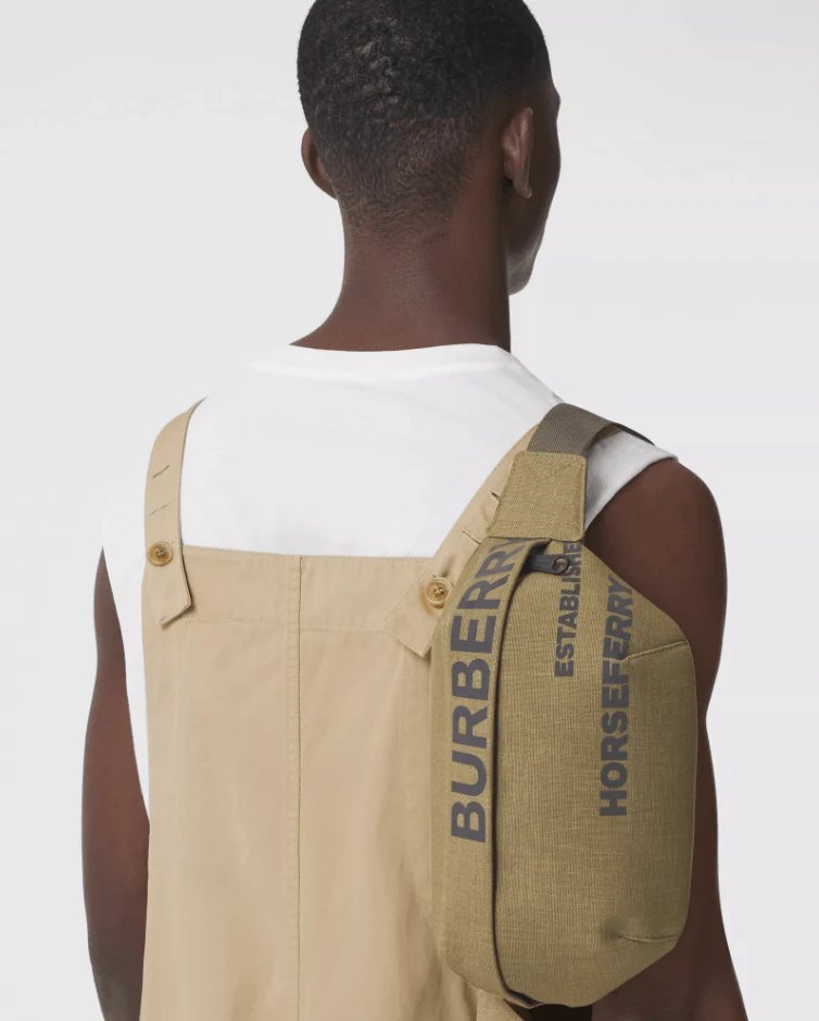 Alternative view of Burberry Horseferry Print Nylon Canvas Sonny Bum Bag