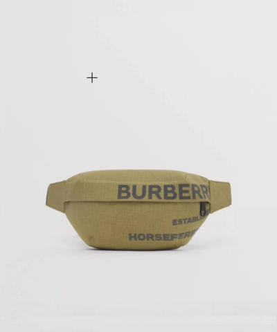 Burberry Horseferry Print Nylon Canvas Sonny Bum Bag-20239535