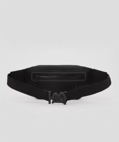 Burberry Horseferry Print Nylon Canvas Sonny Bum Bag In Black 20239522 6