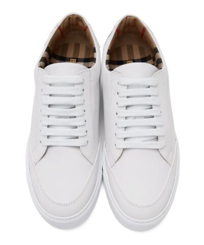 Burberry Logo Detail Leather Sneakers 20246129 1