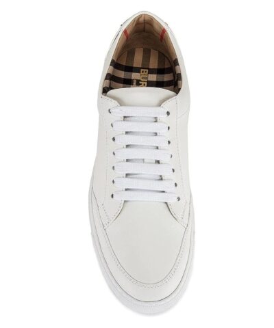 Burberry Logo Detail Leather Sneakers 20246129 5