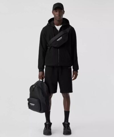 Burberry Logo Print Nylon Backpack 20241404 7