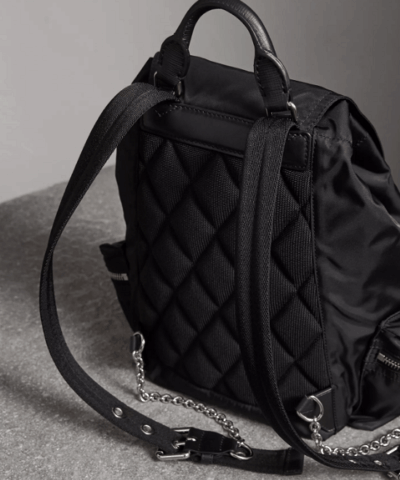 Burberry Medium Rucksack in Technical Nylon and Leather 20225669 2