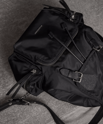 Burberry Medium Rucksack in Technical Nylon and Leather 20225669 3