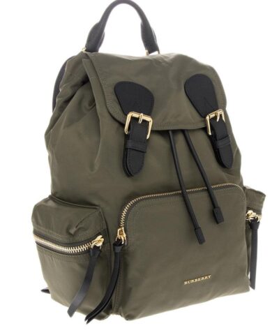 Burberry Medium Rucksack in Technical Nylon and Leather 20225676 1