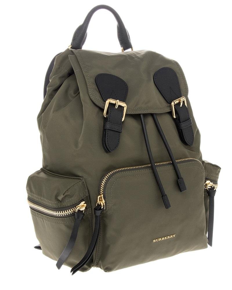 Alternative view of Burberry Medium Rucksack in Technical Nylon and Leather
