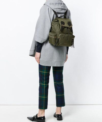 Burberry Medium Rucksack in Technical Nylon and Leather 20225676 3