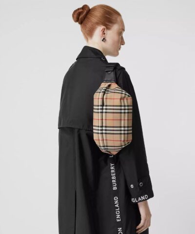 Burberry Medium Vintage Check Bonded Cotton Bum Bag 20249315 1