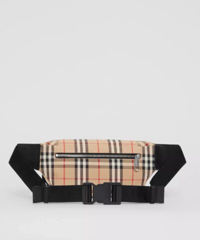 Burberry Medium Vintage Check Bonded Cotton Bum Bag 20249315 6
