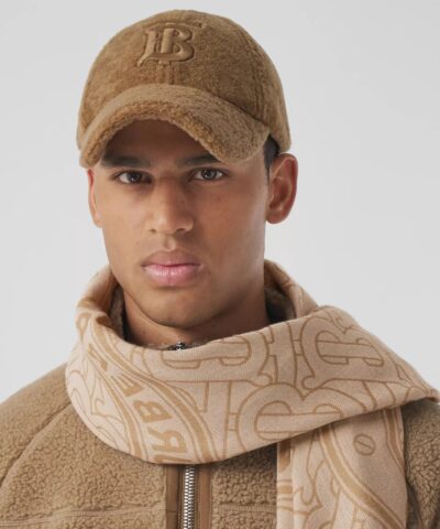 Burberry Mens Lightweight Logo Graphic Cashmere Jacquard Scarf 20237129 1