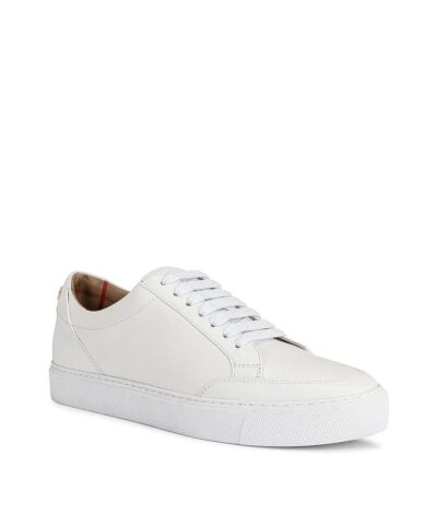 Burberry Mens Logo Detail Leather Sneakers 20246115 1
