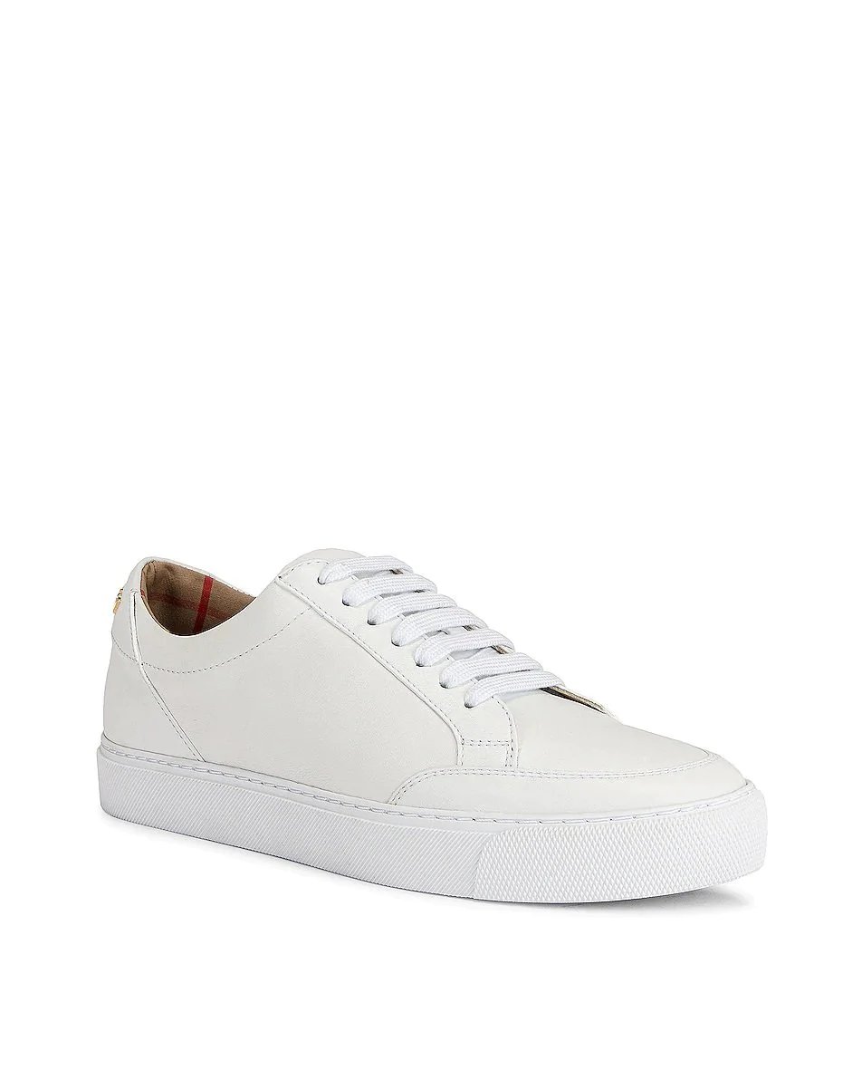 Alternative view of Burberry Men's Logo Detail Leather Sneakers