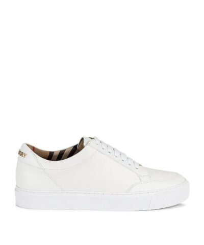 Burberry Men's Logo Detail Leather Sneakers-20246120