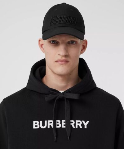 Burberry Mens Logo Print Cotton Hoodie 20238421 2
