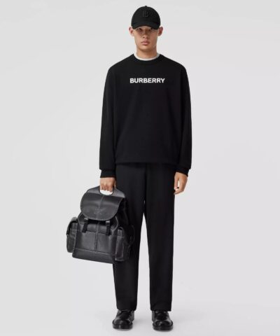 Burberry Mens Logo Print Cotton Sweatshirt 20238432 4