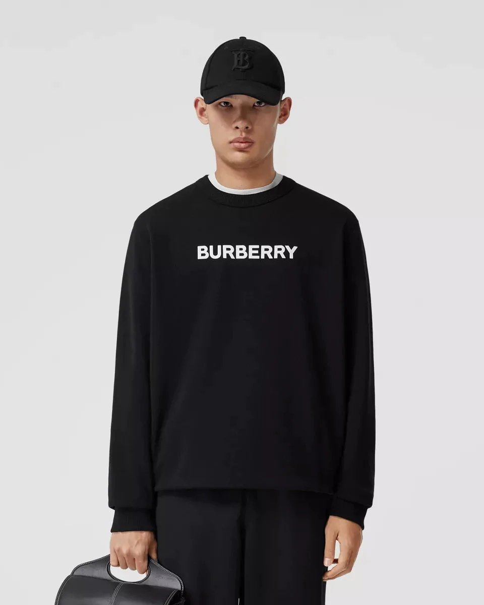 Burberry Men's Logo Print Cotton Sweatshirt-20238432