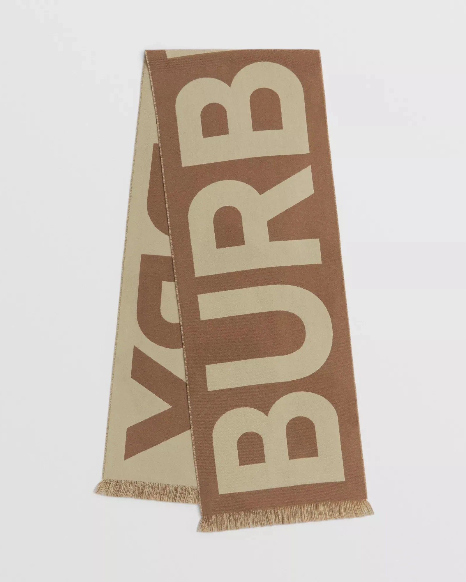 Alternative view of Burberry Men's Logo Wool Jacquard Scarf