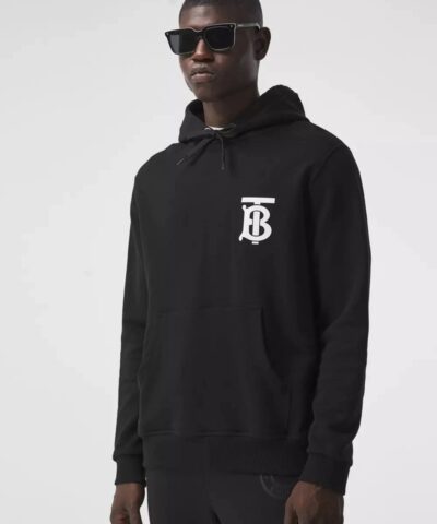 Burberry Mens Monogram Motif Cotton Hoodie 20248238 2
