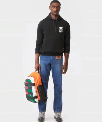 Burberry Mens Monogram Motif Cotton Hoodie 20248238 3