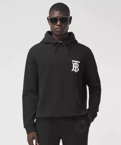 Burberry Men's Monogram Motif Cotton Hoodie-20248238