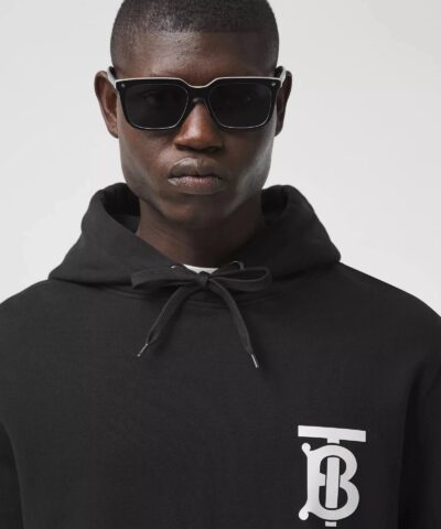 Burberry Mens Monogram Motif Cotton Hoodie 20248238 5
