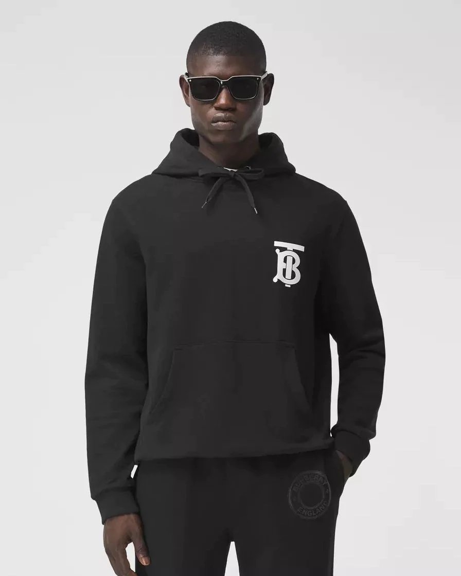 Burberry Men's Monogram Motif Cotton Hoodie-20248238